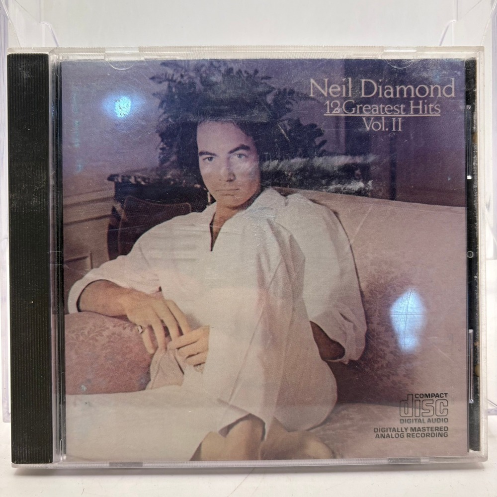 Neil Diamond 12 Greatest Hits Vol II CD 1982 Columbia CK 38068‎ Soft Rock Pop